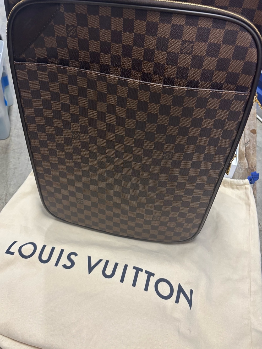 Louis Vuitton Brown Damier Rolling Carry-On